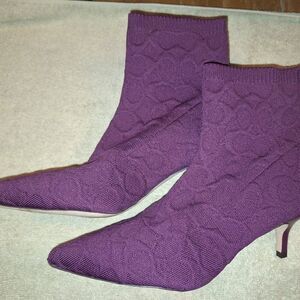 Coach Jade Signature Sock Ankle Boot - New